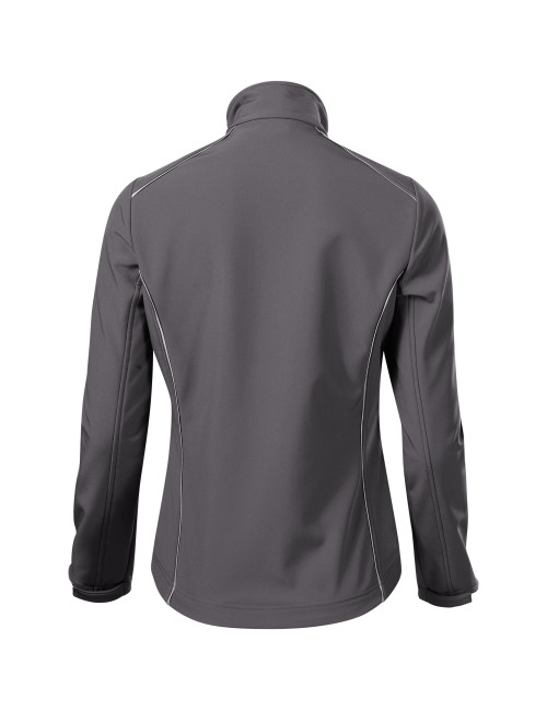 Adler MALFINI Softshell Damenjacke Valley 537, Steel-Logo-Stickerei