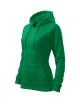 Bluza damska trendy zipper 411 zieleń trawy Adler Malfini