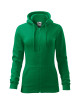 Trendiges Damen-Sweatshirt mit Reißverschluss 411 grasgrün Adler Malfini