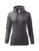 Bluza damska trendy zipper 411 stalowy Adler Malfini
