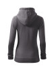 Bluza damska trendy zipper 411 stalowy Adler Malfini