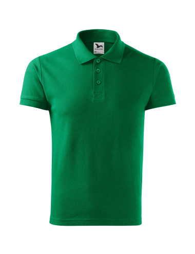Koszulka polo męska cotton heavy 215 zieleń trawy Adler Malfini