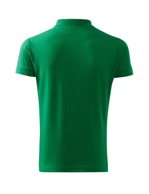 Koszulka polo męska cotton heavy 215 zieleń trawy Adler Malfini