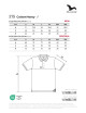 Koszulka polo męska cotton heavy 215 mandarynkowy Adler Malfini