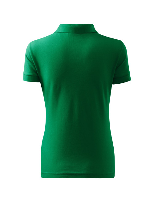Women`s polo shirt cotton heavy 216 grass green Adler Malfini