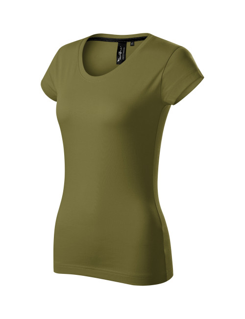 Women`s exclusive t-shirt 154 avocado green Adler Malfinipremium