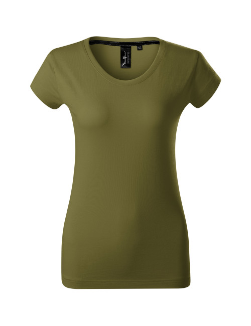 Koszulka damska exclusive 154 zieleń avocado Adler Malfinipremium