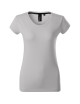 Exklusives 154 silbergraues Adler Malfinipremium T-Shirt für Damen