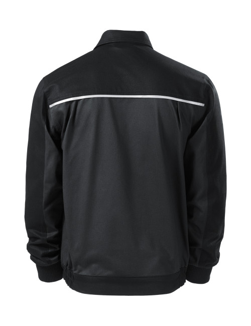 Men`s work jacket woody w51 ebony gray Adler Rimeck