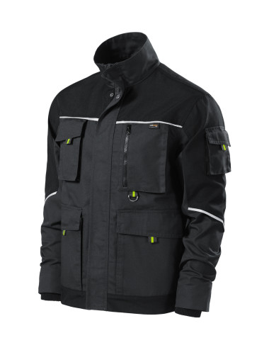 Herren Arbeitsjacke Ranger W53 Ebenholzgrau Adler Rimeck
