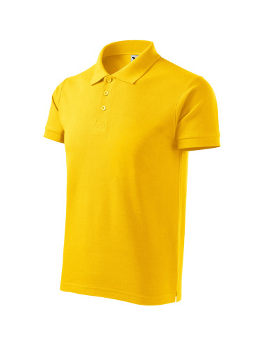 Herren-Poloshirt Baumwolle Heavy 215 Gelb Adler Malfini