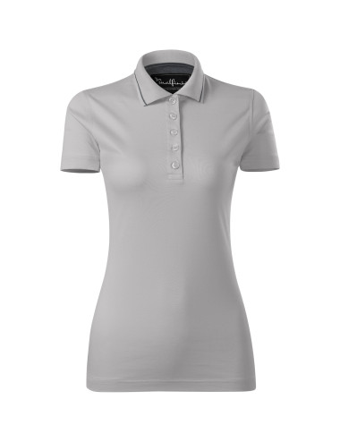 Koszulka polo damska grand 269 silver gray Adler Malfinipremium