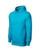 Herren-Sweatshirt-Umhang 413 türkis Adler Malfini
