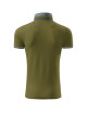 Koszulka polo męska collar up 256 zieleń avocado Adler Malfinipremium