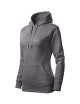 Women`s cape sweatshirt 414 steel Adler Malfini