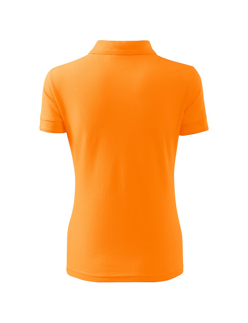 Ladies polo shirt pique polo 210 tangerine Adler Malfini