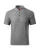 Men`s polo shirt reserve r22 dark gray melange Adler Rimeck