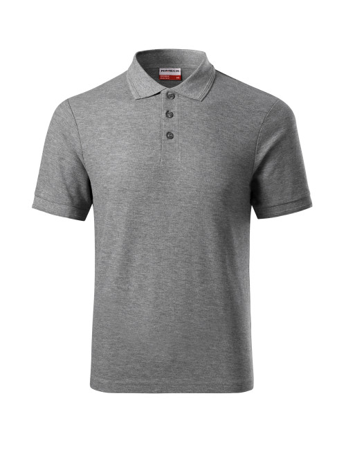 Men`s polo shirt reserve r22 dark gray melange Adler Rimeck