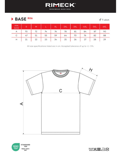 Unisex Base R06 T-Shirt rot Adler Rimeck