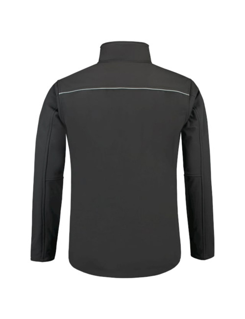 Softshelljacke Unisex Luxus Softshell T53 dunkelgrau Adler Tricorp