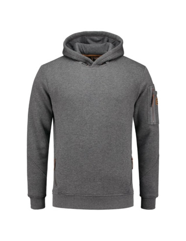 Bluza męska premium hooded sweater t42 stone melange Adler Tricorp