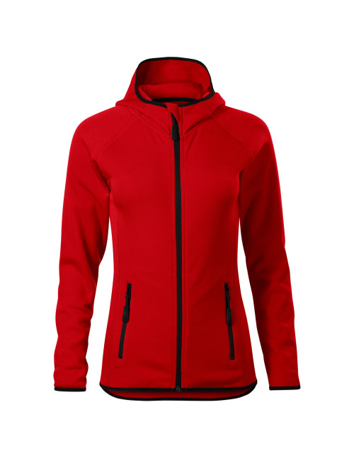 "Adler Malfini Stretch Fleece 418: Women's Red Comfort & Style"