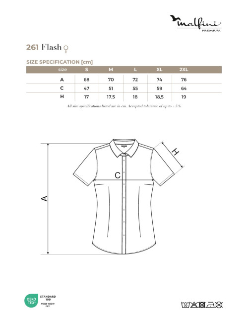 Damen-Flash-Shirt 261 Kaffee Adler Malfinipremium