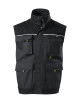 Men's Work Vest Adler Rimeck Ranger W54 Ebony Gray