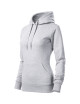 Women`s sweatshirt cape 414 light gray melange Adler Malfini®