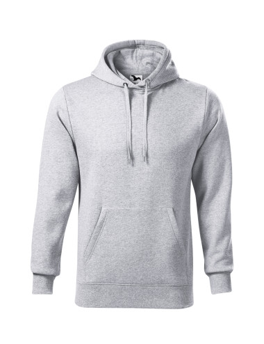 Herren-Sweatshirt-Umhang 413 hellgrau meliert Adler Malfini®