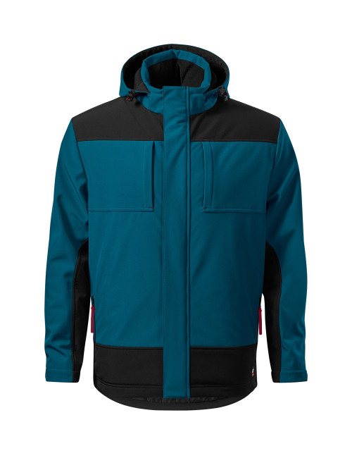 Vertex w55 men`s winter softshell jacket petrol blue Malfini Rimeck®