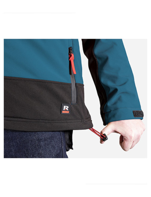 Vertex w55 men`s winter softshell jacket petrol blue Malfini Rimeck®