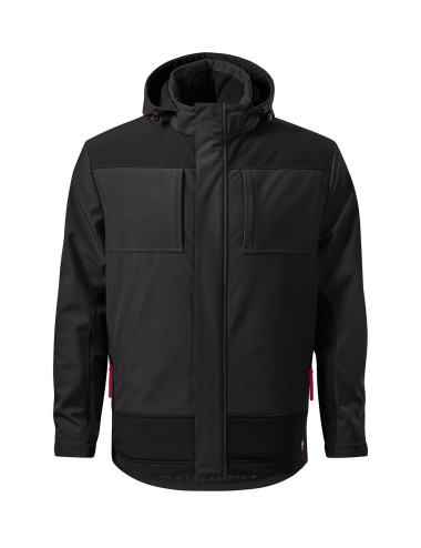 Winter-Softshelljacke für Herren Vertex W55 Ebenholzgrau Malfini Rimeck®