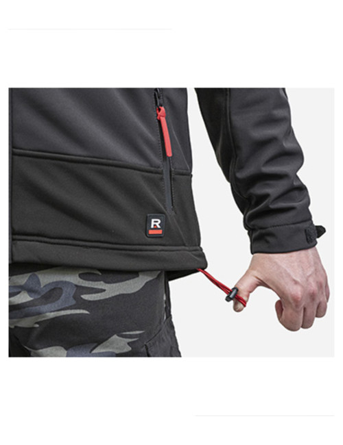 Men`s vertex w55 winter softshell jacket ebony gray Malfini Rimeck®