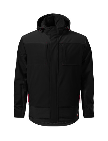 Vertex w55 men`s winter softshell jacket black Malfini Rimeck®