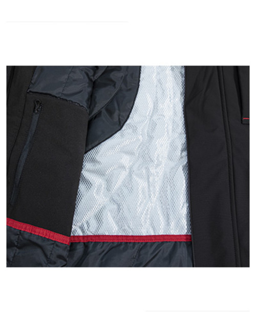 Herren-Winter-Softshelljacke Vertex W55 Schwarz Malfini Rimeck®