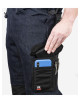 Jeansy robocze męskie vertex w08 ciemny denim Malfini Rimeck®