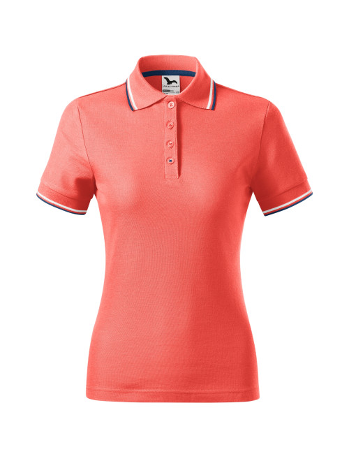 Damen-Poloshirt Focus 233 Koralle Adler Malfini®