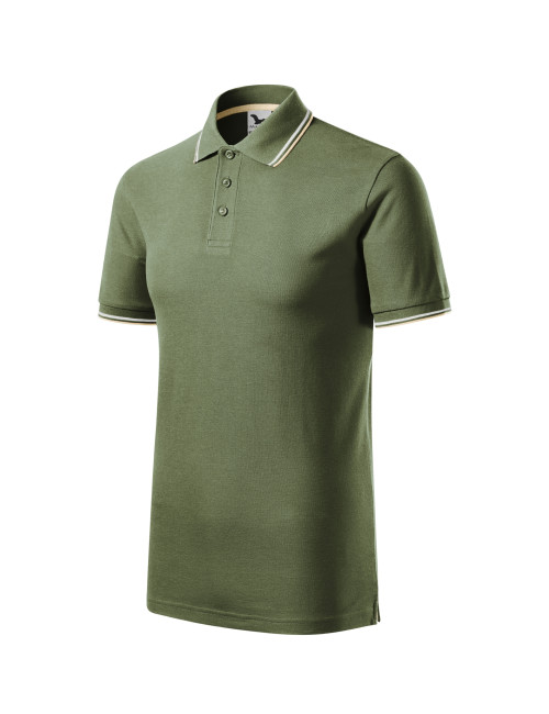Focus 232 khaki men`s polo shirt Adler Malfini®