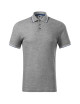 Koszulka polo męska focus 232 ciemnoszary melanż Adler Malfini®