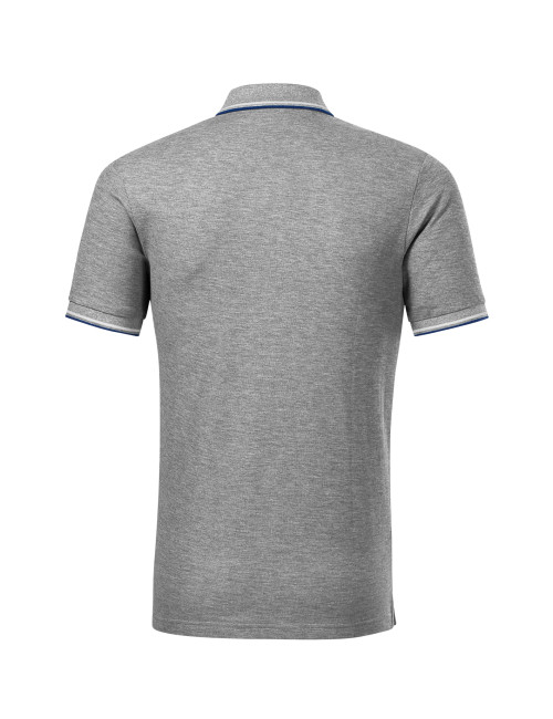 Koszulka polo męska focus 232 ciemnoszary melanż Adler Malfini®