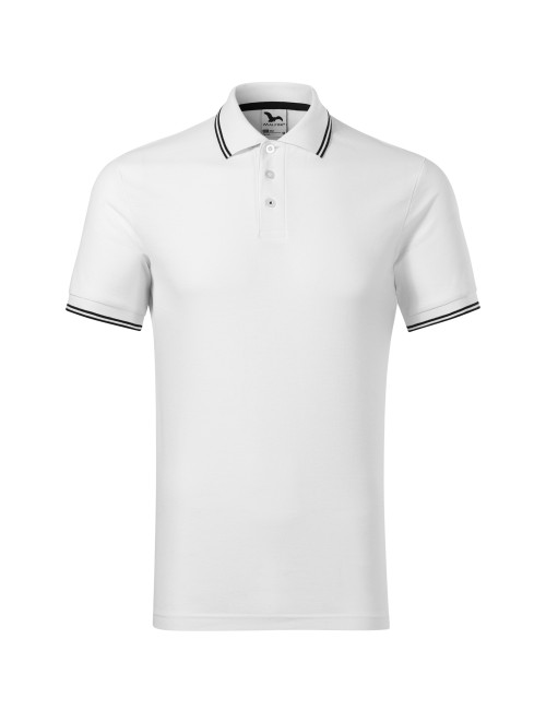 Herren Poloshirt Focus 232 weiß Adler Malfini®