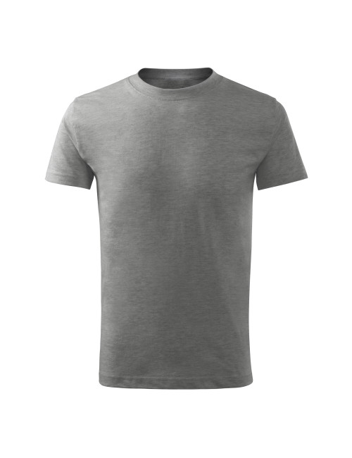 Kinder-T-Shirt Basic Free F38 Dunkelgrau Melange Adler Malfini®