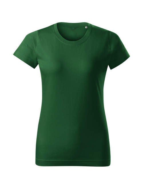 Women`s basic free f34 T-shirt, bottle green, Malfini