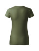 Koszulka damska basic free f34 khaki Malfini