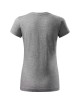 Basic Free F34 T-Shirt für Damen, dunkelgrau meliert, Malfini