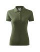 Damen-Pique-Poloshirt 210 Khaki Adler Malfini® Poloshirt