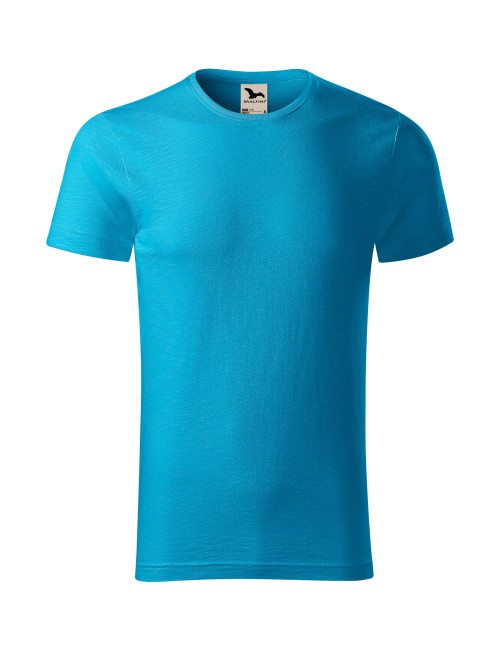 Herren T-Shirt native (gots) 173 türkis Adler Malfini®