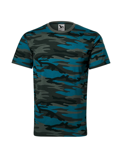 Unisex T-Shirt Tarnung 144 Tarnpetrol Adler Malfini®