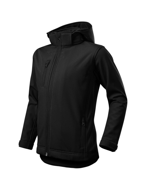 Softshell kurtka dziecięca Adler Performance czarna - P&M
